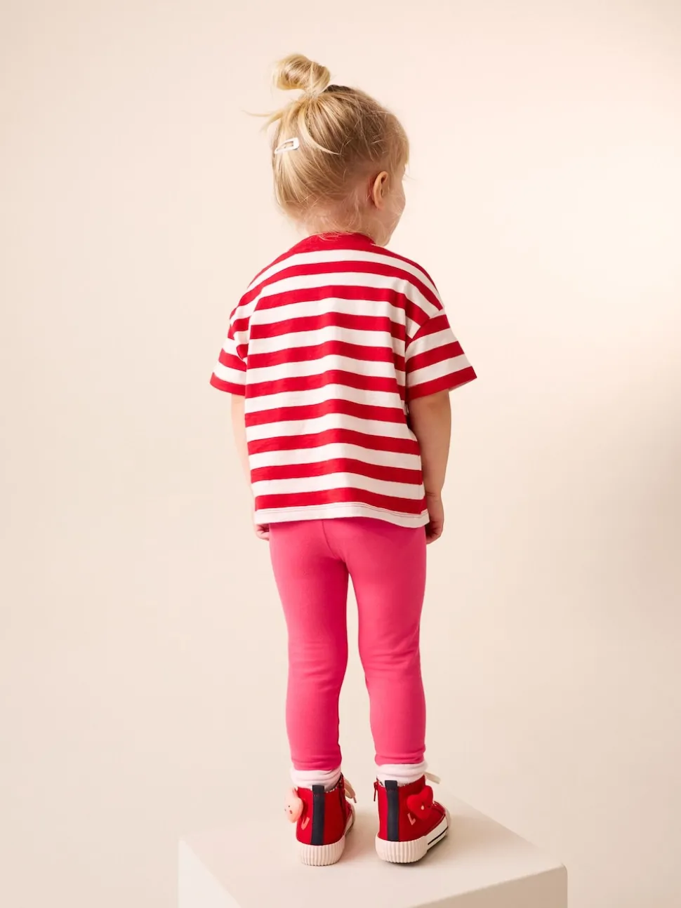 Red Heart Embellished Leggings (3mths-7yrs)