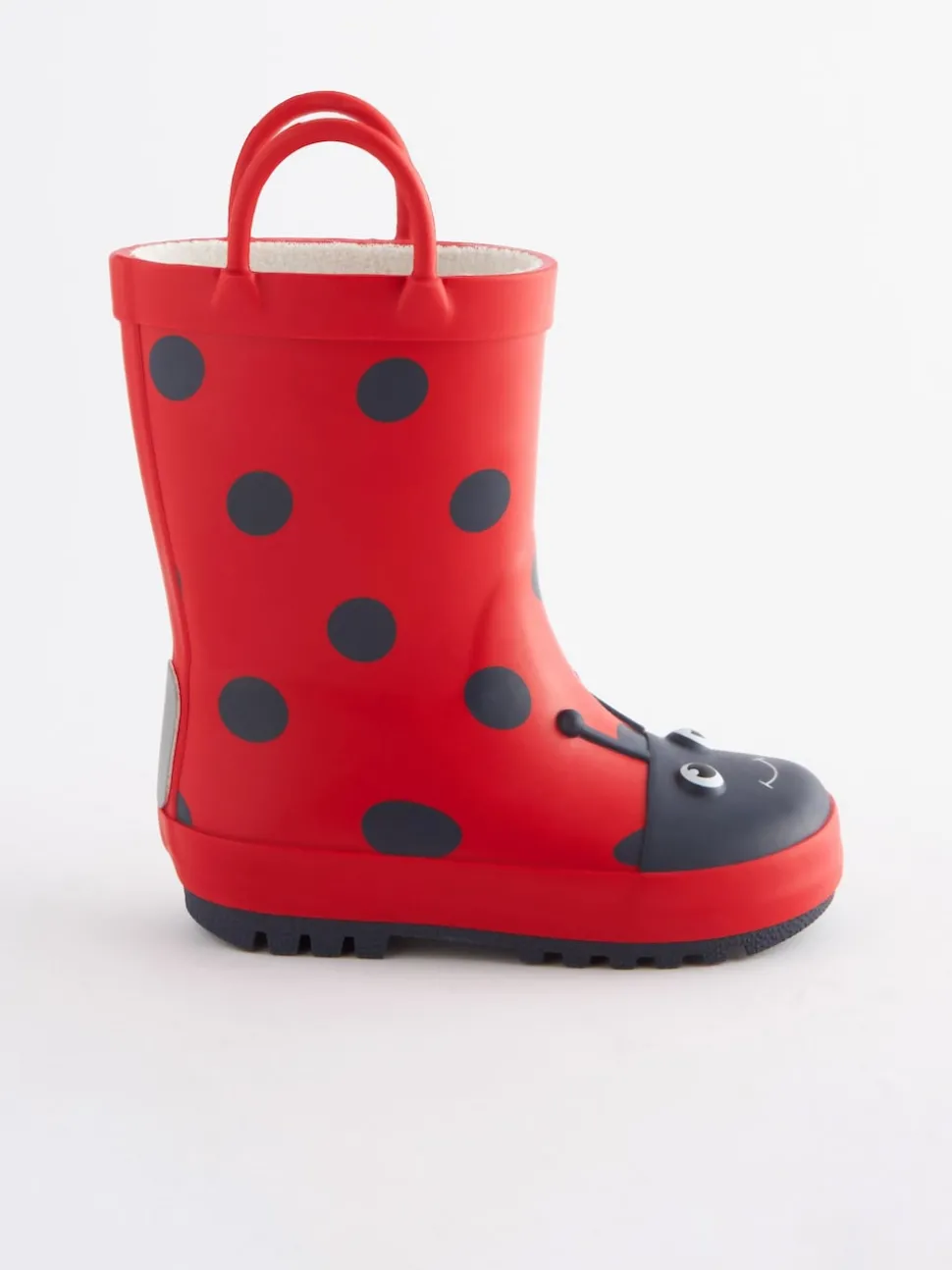 Red Ladybird Handle Wellies