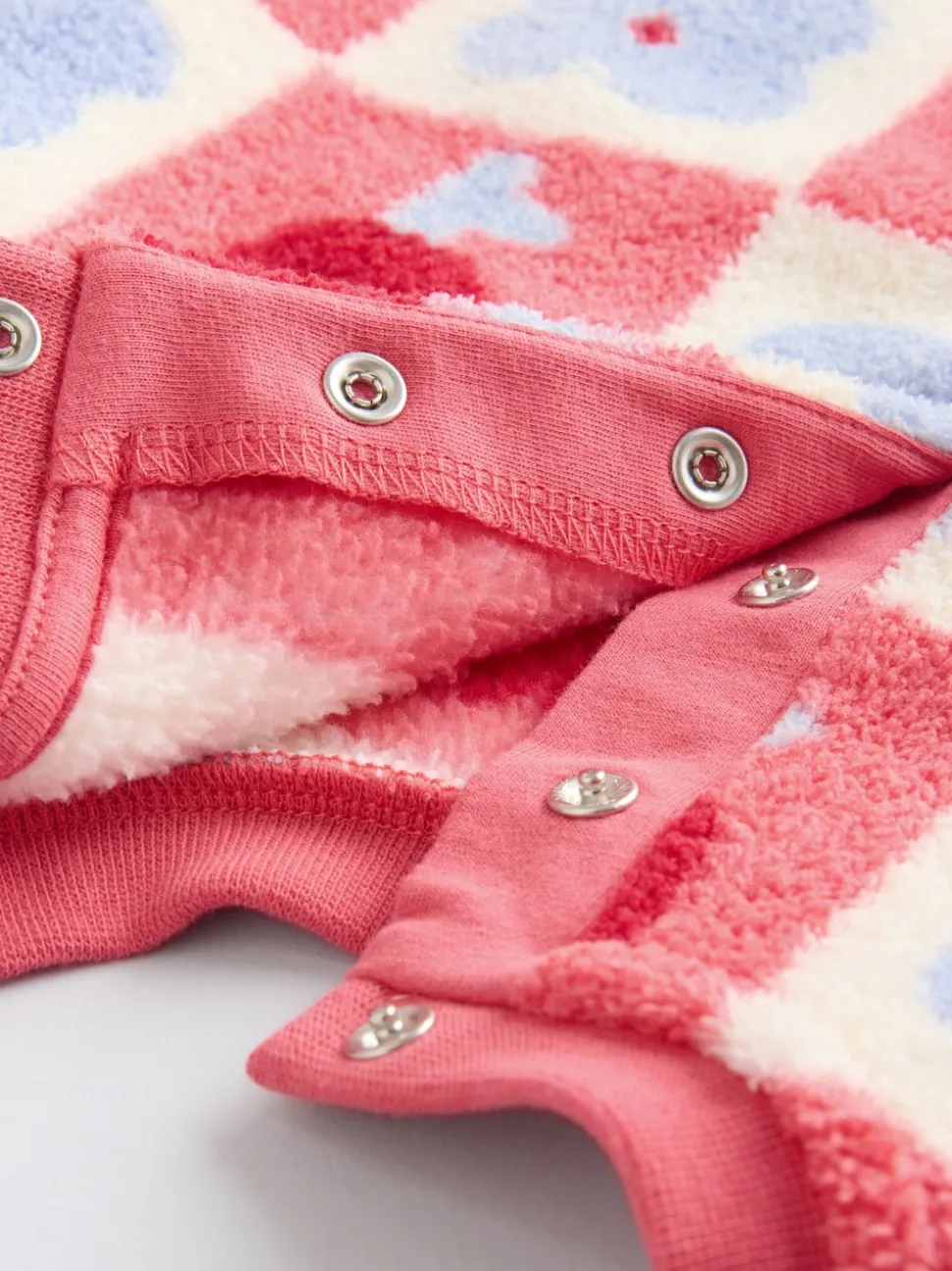 Red/ Purple Check Baby Fleece Tops and Leggings Set 2 Piece (0mths-2yrs)