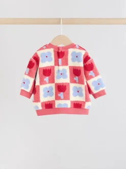 Red/ Purple Check Baby Fleece Tops and Leggings Set 2 Piece (0mths-2yrs)
