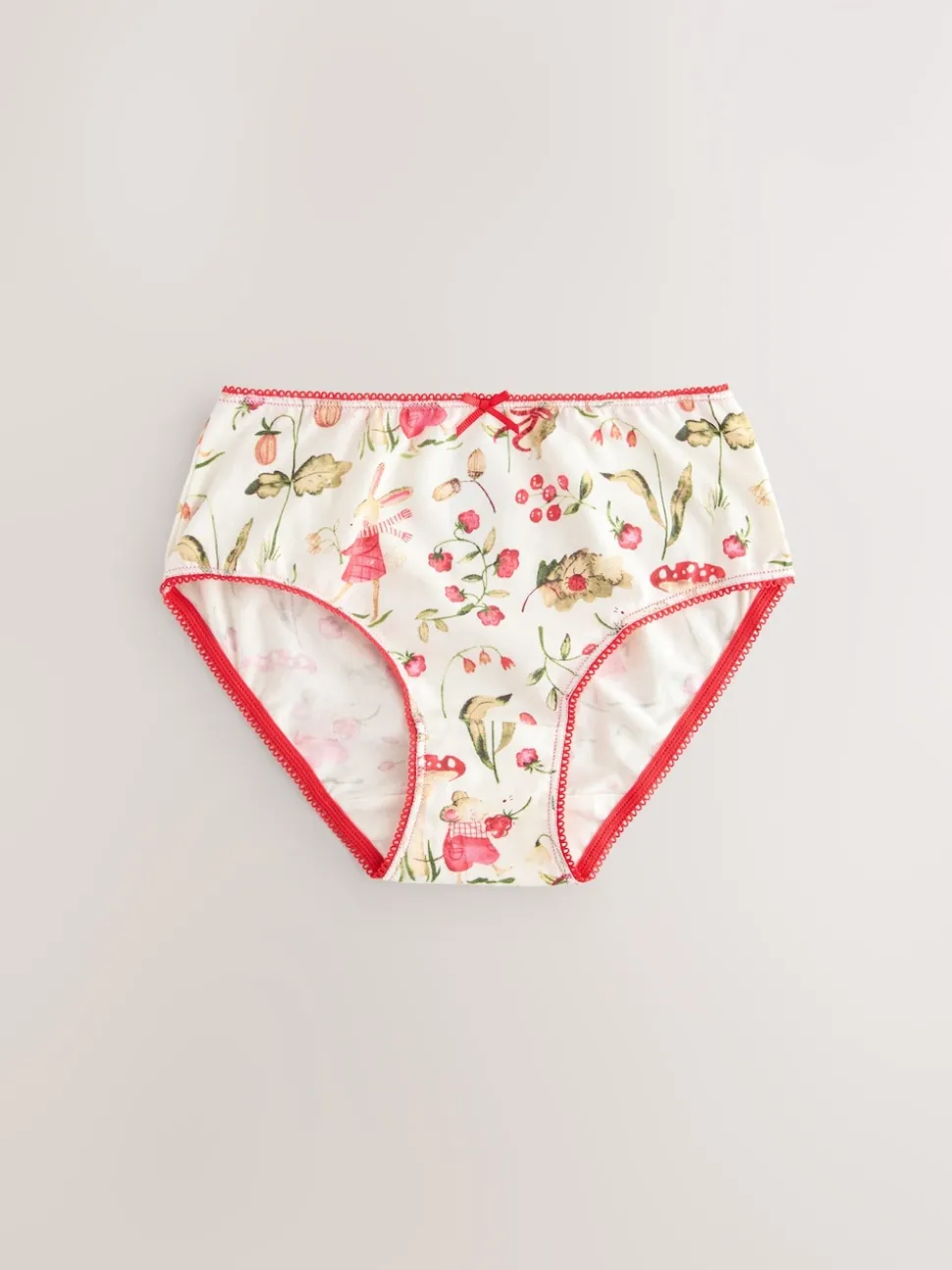 Red Bunny Briefs 7 Pack (1.5-12yrs)