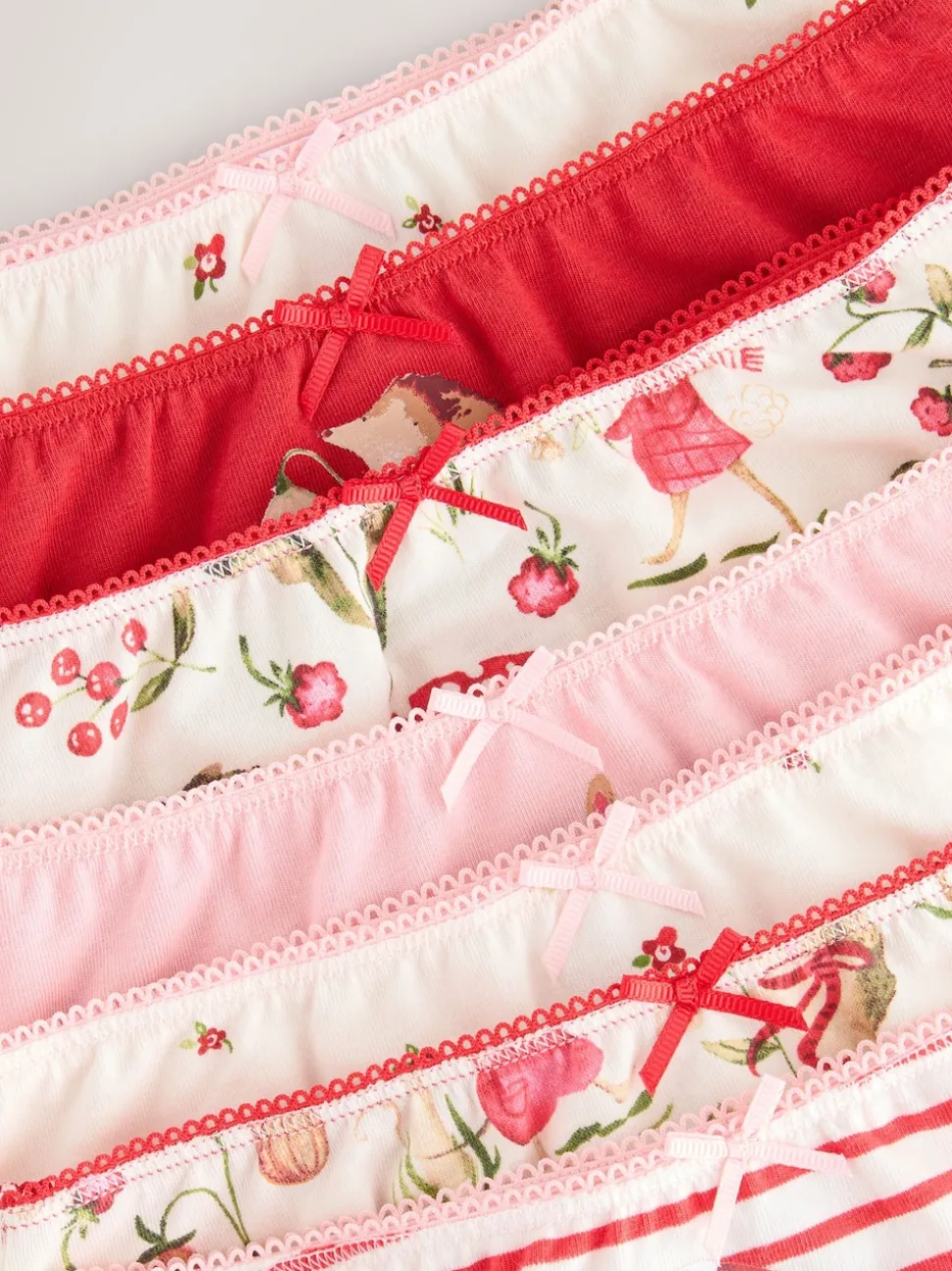 Red Bunny Briefs 7 Pack (1.5-12yrs)