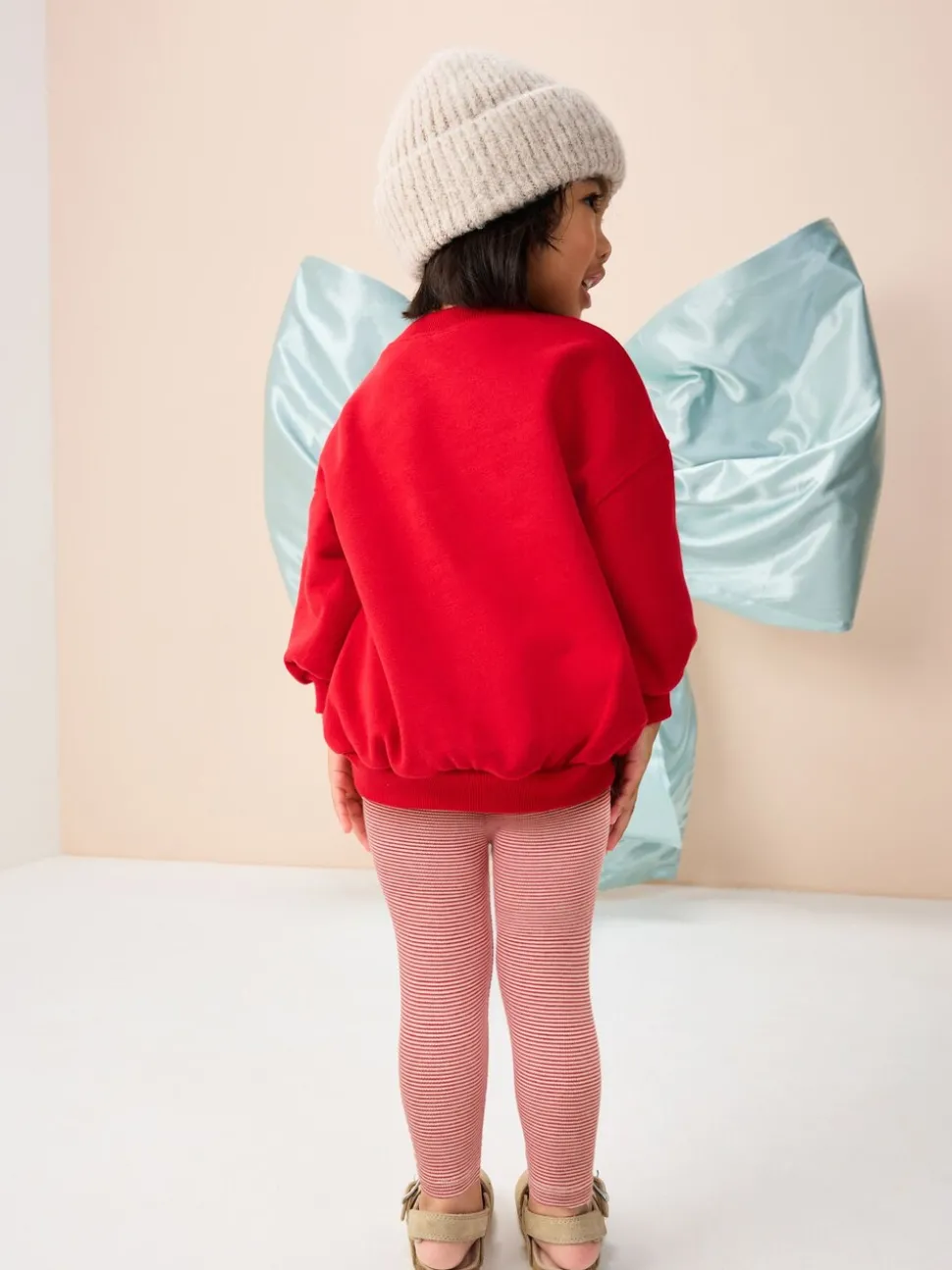 Red Christmas Characters Sweatshirt & Leggings Set (3mths-7yrs)