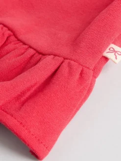 Red/Cream Baby Bow Sweaters and Leggings Set 2 Piece (0mths-2yrs)