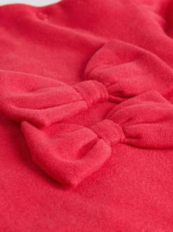 Red/Cream Baby Bow Sweaters and Leggings Set 2 Piece (0mths-2yrs)