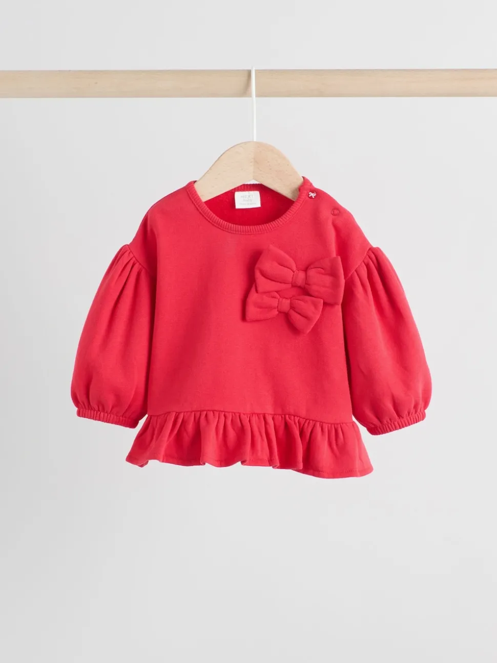 Red/Cream Baby Bow Sweaters and Leggings Set 2 Piece (0mths-2yrs)