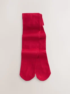 Red 80 Denier School Tights