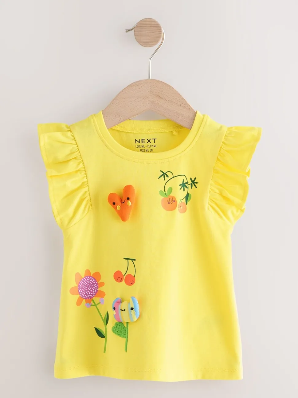 Red Flower Vest Tops 4 Pack (3mths-7yrs)