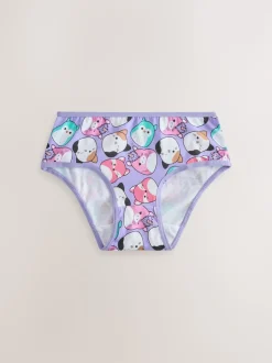 Red/Green 100% Cotton Squishmallow Briefs 5 Pack (5-14yrs)