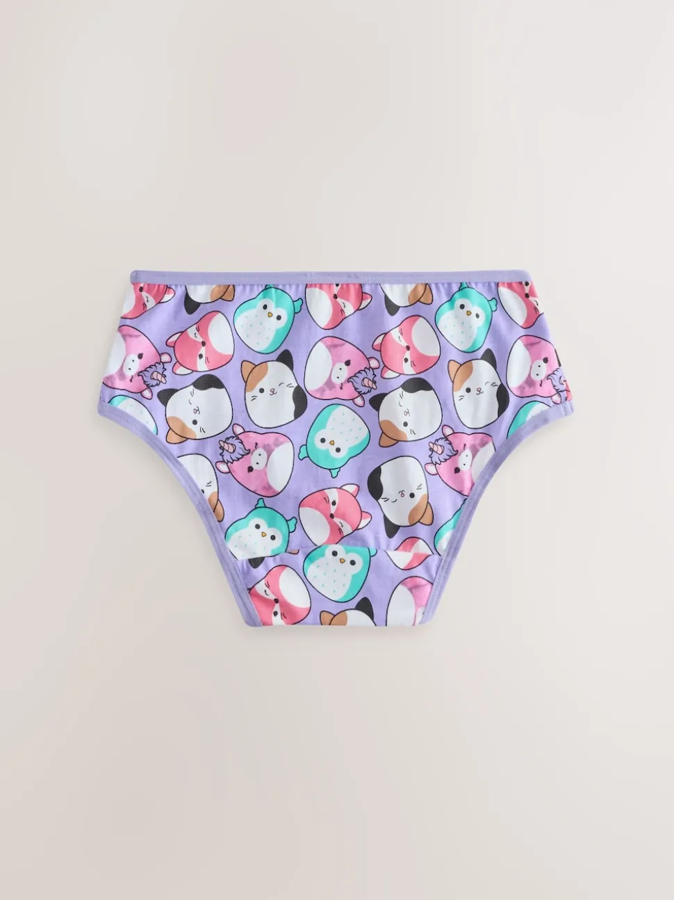 Red/Green 100% Cotton Squishmallow Briefs 5 Pack (5-14yrs)