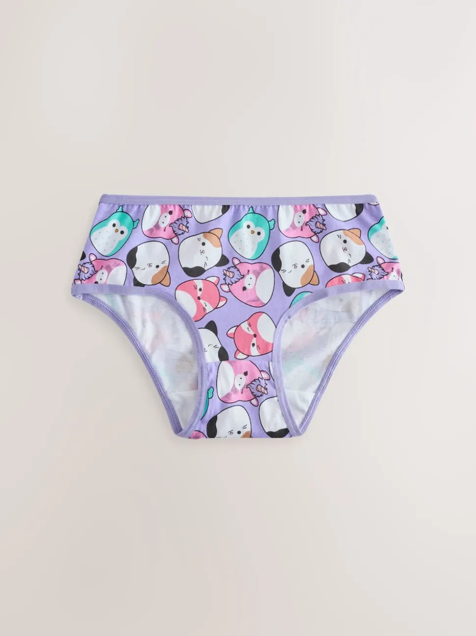 Red/Green 100% Cotton Squishmallow Briefs 5 Pack (5-14yrs)