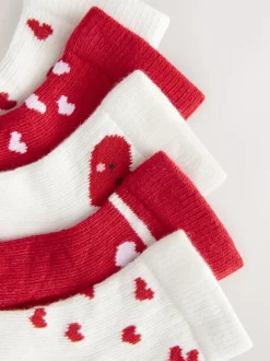 Red Heart Baby Socks 5 Pack (0mths-2yrs)
