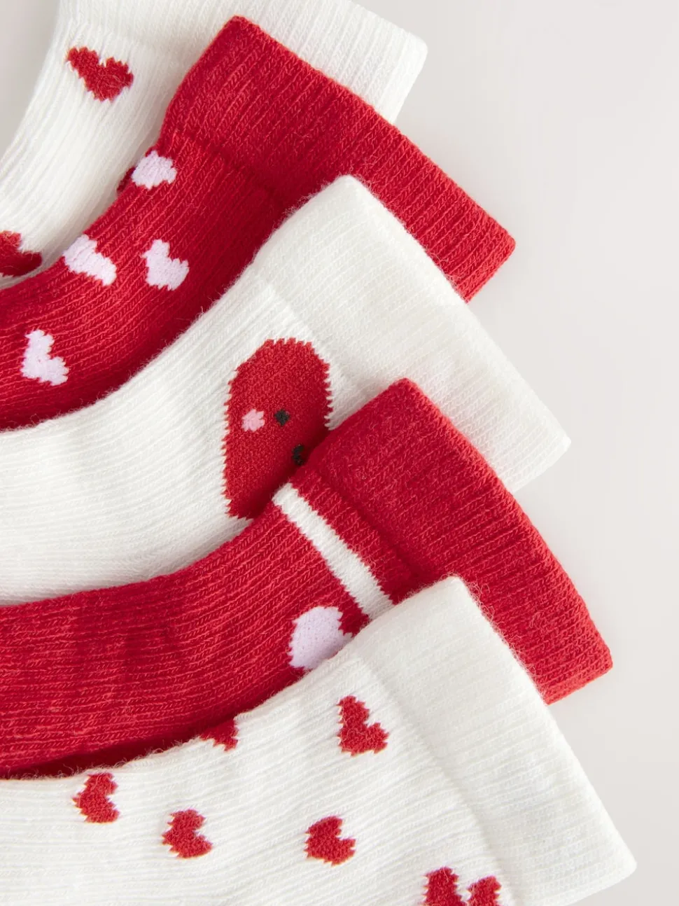 Red Heart Baby Socks 5 Pack (0mths-2yrs)