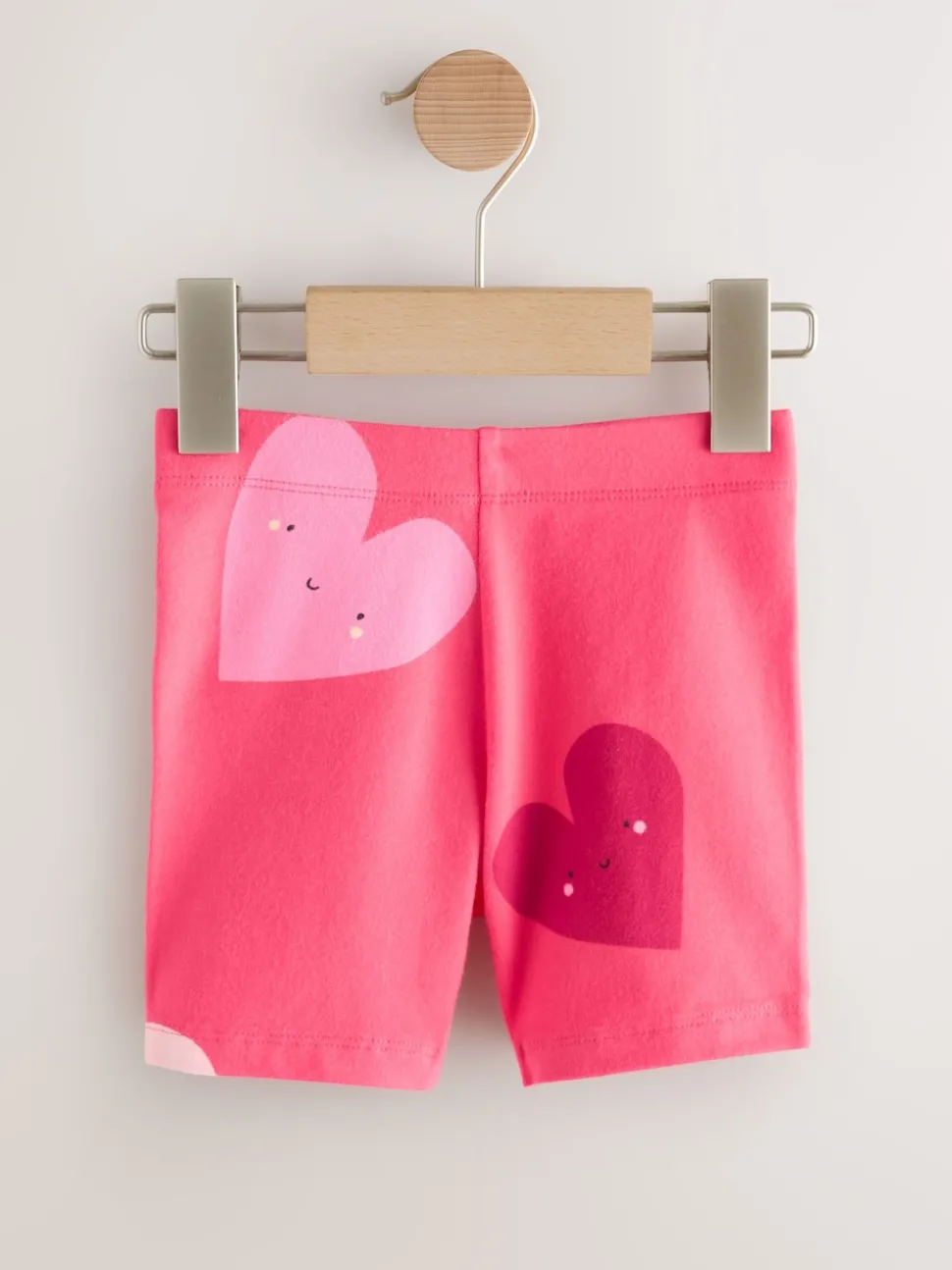 Red Hearts Cycle Shorts 3 Pack (3mths-7yrs)