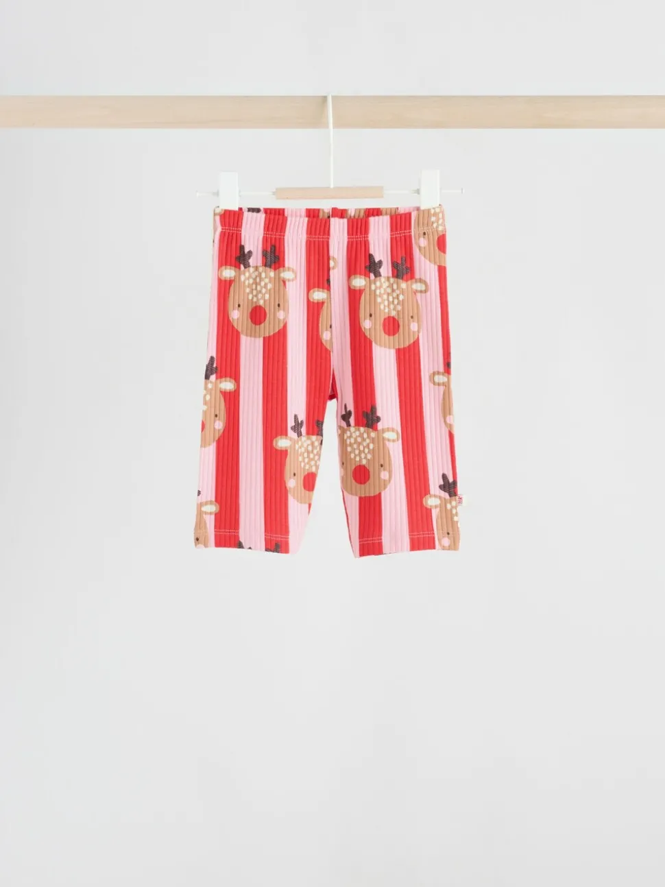 Red/Pink Reindeer Christmas Sweat and Joggers Baby Set (0mths-2yrs)