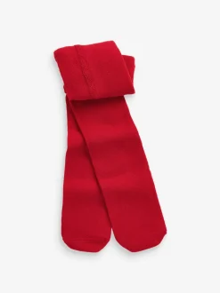 Red Single Tights (0mths-2yrs)