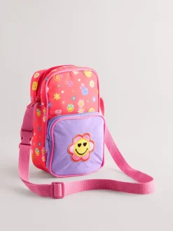 Red SmileyWorld® Cross-Body Bag