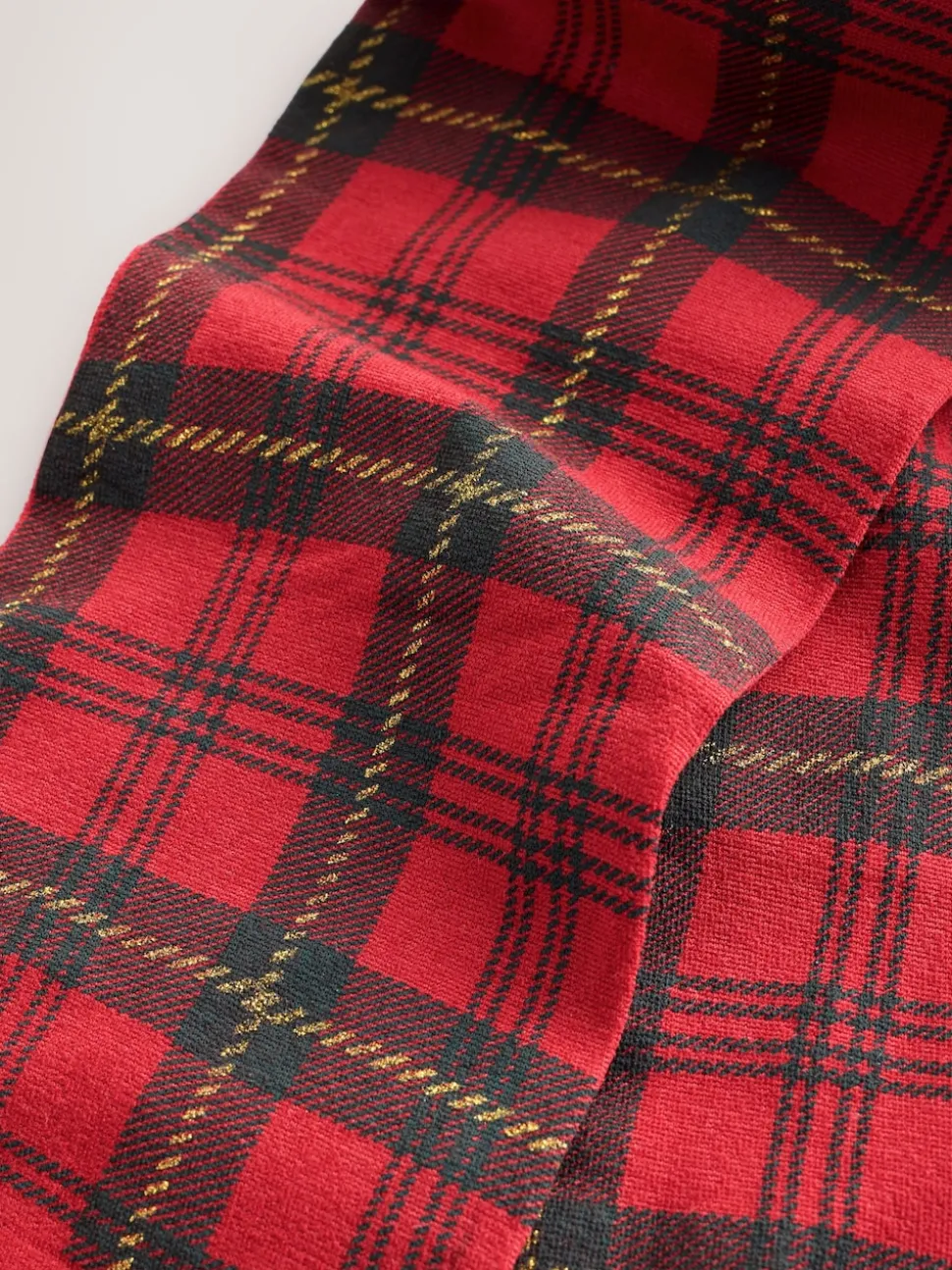 Red Tartan 40 Denier Tights