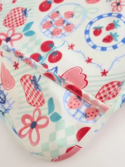 Red Weaning And Feeding Sleeved Bib