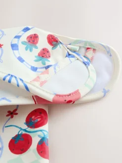 Red Weaning And Feeding Sleeved Bib