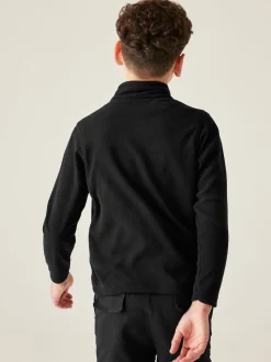 Regatta Black Hot Shot Half Zip Fleece