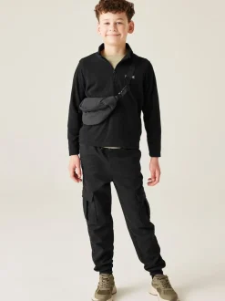 Regatta Black Hot Shot Half Zip Fleece