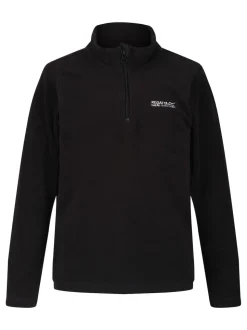 Regatta Black Hot Shot Half Zip Fleece