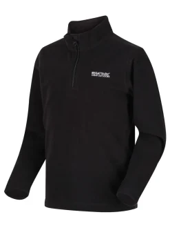 Regatta Black Hot Shot Half Zip Fleece