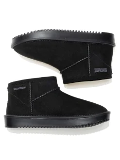 Regatta Black Risley Short Junior Cosy Lined Waterproof Boots