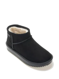 Regatta Black Risley Short Junior Cosy Lined Waterproof Boots