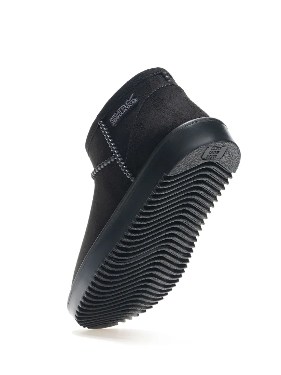 Regatta Black Risley Short Junior Cosy Lined Waterproof Boots