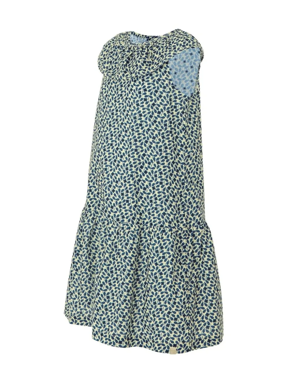 Regatta Blue Girls 100% Cotton Orla Kiely Playsuit