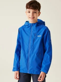 Regatta Blue Junior Calderdale III Waterproof Jacket