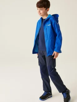 Regatta Blue Junior Calderdale III Waterproof Jacket