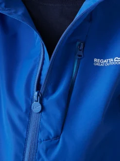 Regatta Blue Junior Calderdale III Waterproof Jacket