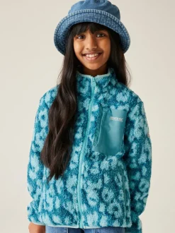 Regatta Blue Junior Frankie Warm Full Zip Fleece