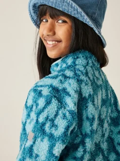Regatta Blue Junior Frankie Warm Full Zip Fleece