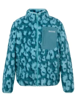 Regatta Blue Junior Frankie Warm Full Zip Fleece