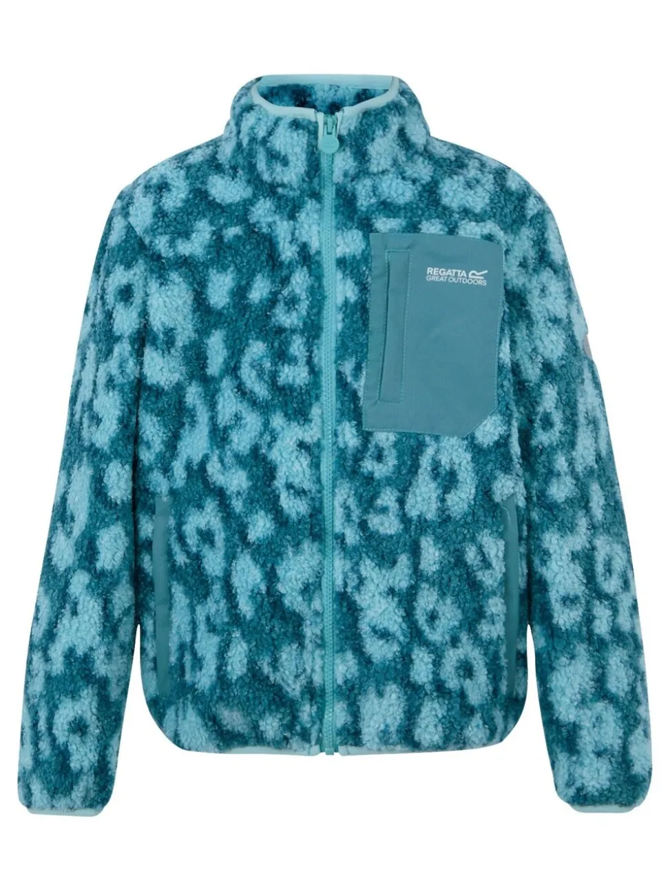 Regatta Blue Junior Frankie Warm Full Zip Fleece