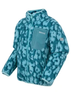 Regatta Blue Junior Frankie Warm Full Zip Fleece