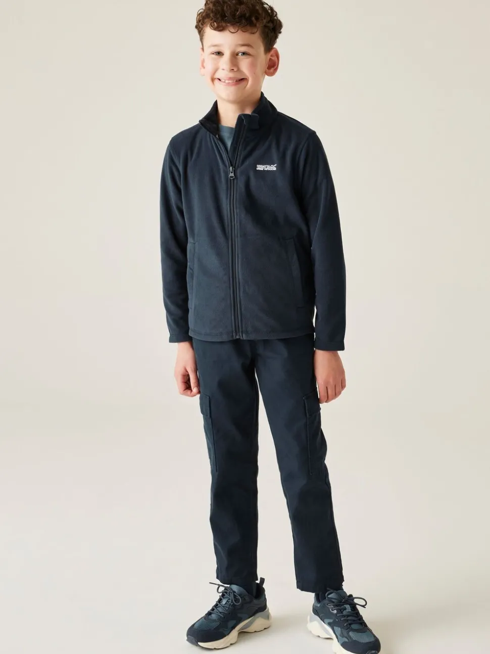 Regatta Blue King Full Zip Fleece
