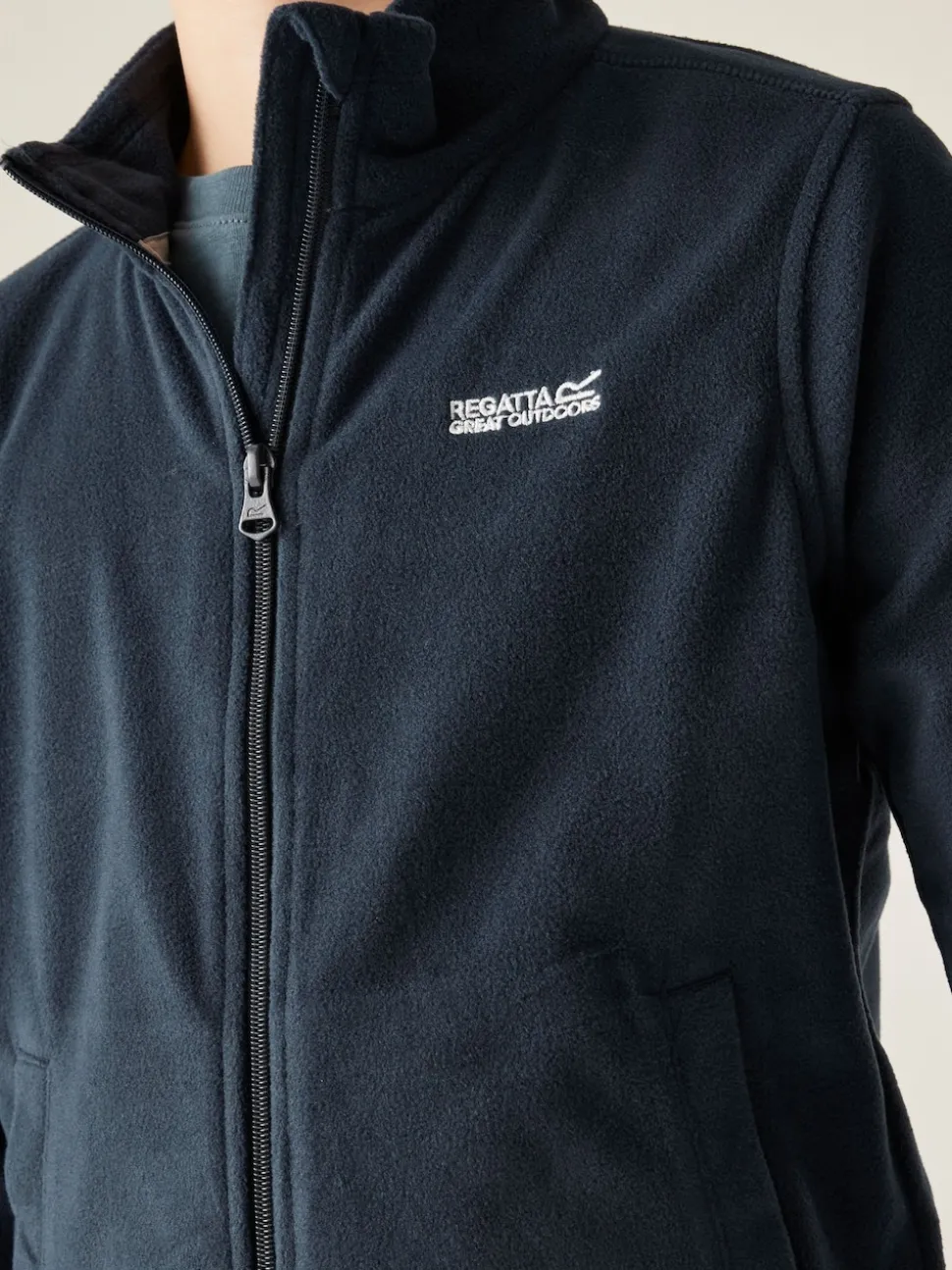 Regatta Blue King Full Zip Fleece