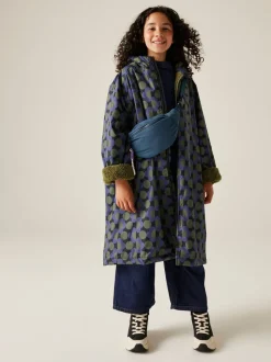 Regatta Blue Orla Girls Waterproof Robe