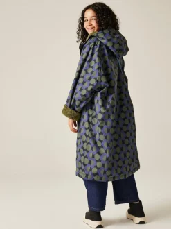 Regatta Blue Orla Girls Waterproof Robe