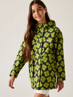 Regatta Blue Orla Kiely Swing Waterproof Jacket