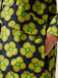 Regatta Blue Orla Kiely Swing Waterproof Jacket