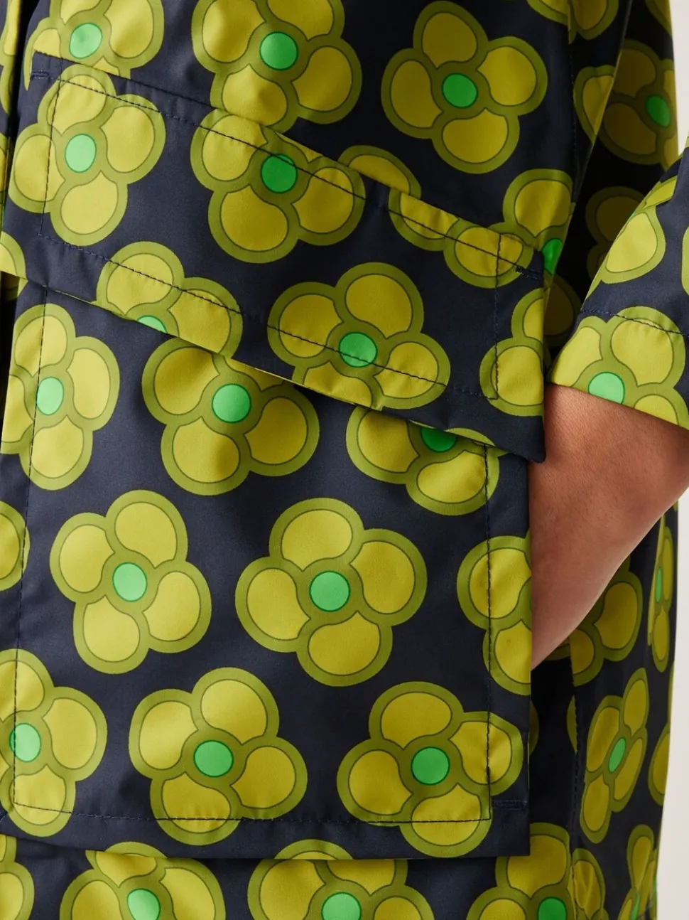 Regatta Blue Orla Kiely Swing Waterproof Jacket