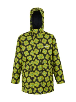 Regatta Blue Orla Kiely Swing Waterproof Jacket