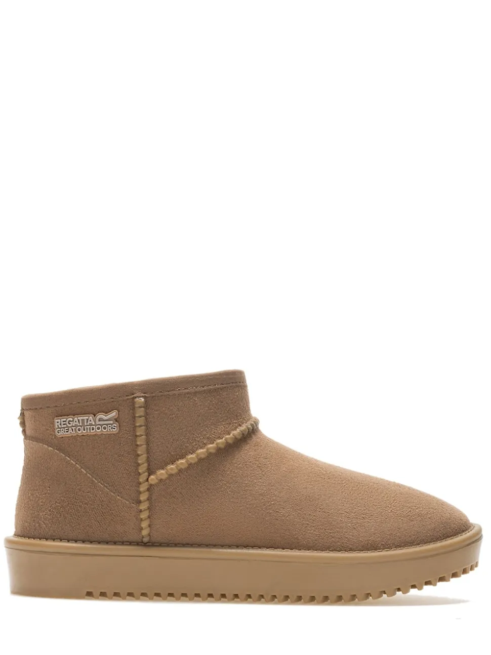 Regatta Brown Risley Short Junior Cosy Lined Waterproof Boots
