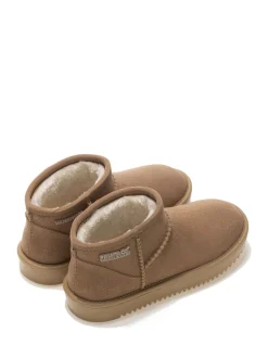 Regatta Brown Risley Short Junior Cosy Lined Waterproof Boots